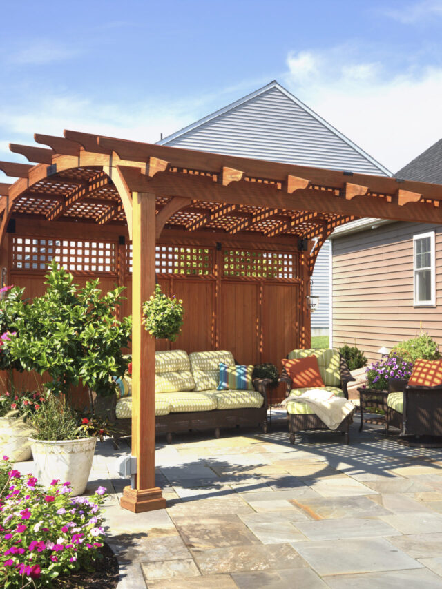 7 Charming Pergola Ideas That Will Help You Create a Backyard Oasis