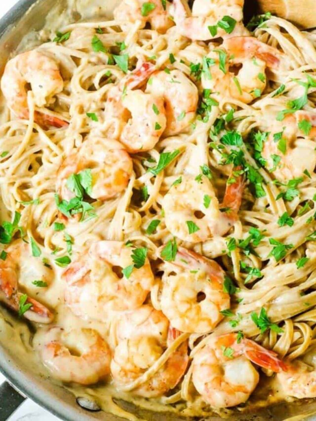 How To Make Shrimp Alfredo 15 Minute Easy Shrimp Alfredo Recipe