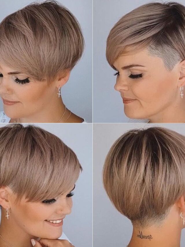 8 Prettiest Ways To Get A Pixie Bob With A Side Part