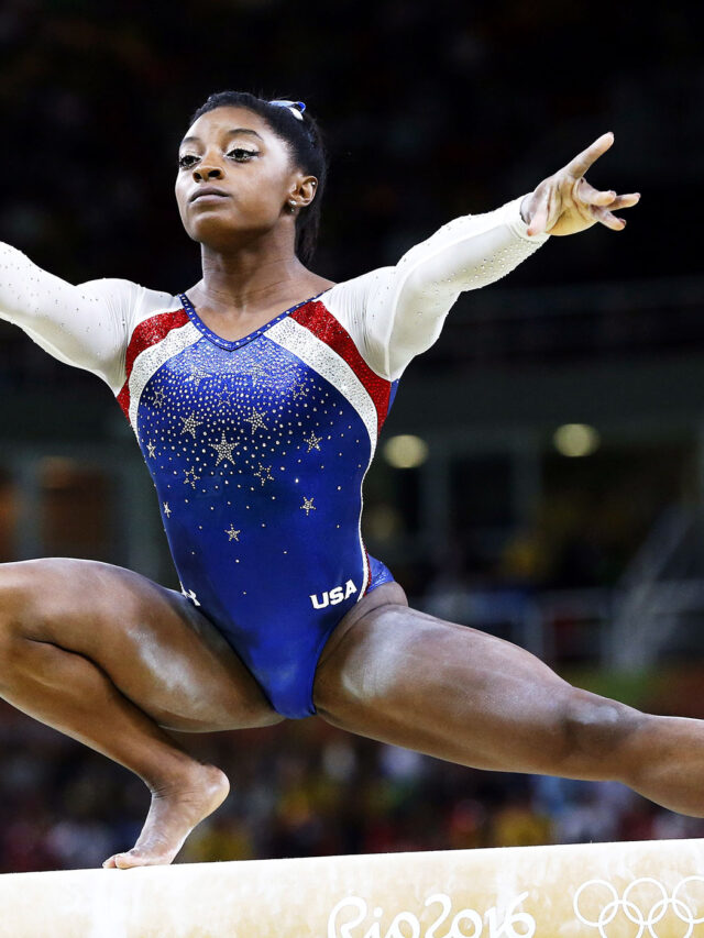 The Olympic Gold Medallist Simone Biles, the Gymnastics Queen, makes history to come to be first female gymnast to land Yurchenko double pike | Simone Biles Olympic Gold February-May 2024