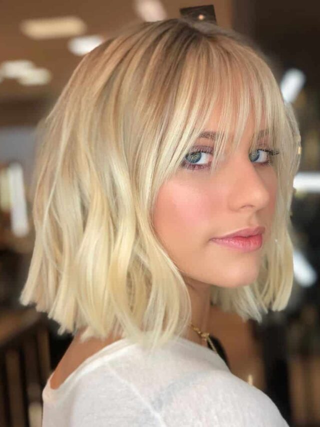 9 Trendy haircuts and hairstyles with bangs