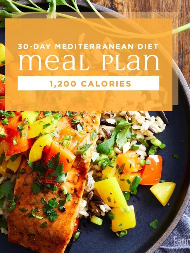 What a 1,200-Calorie Mediterranean Diet Day Looks Like